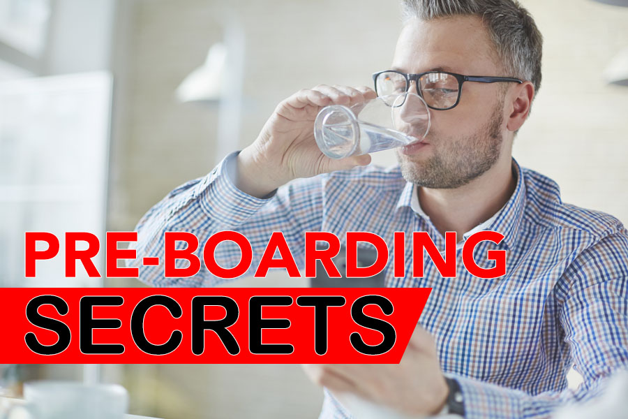 Pre-Boarding Secrets for a Healthier Flight
