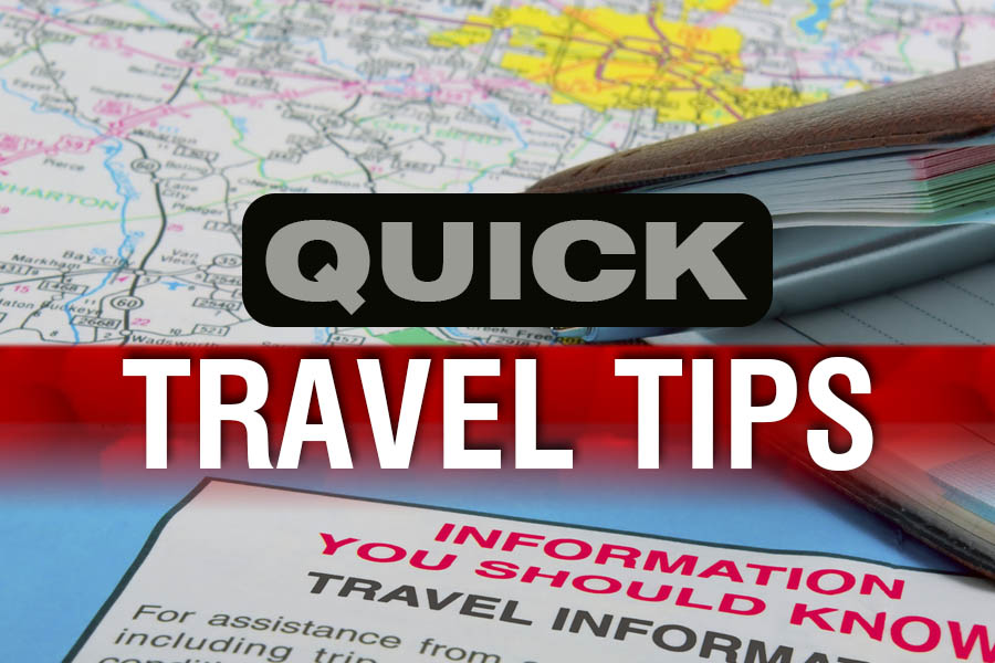 Quick Travel Tips