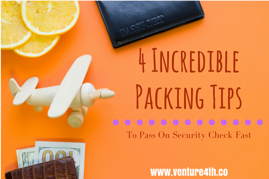 packng tips, security check