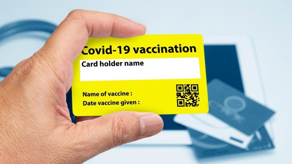Vaccination Cards will be your second passport